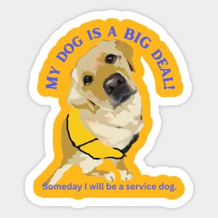 Future Service Dog Sticker